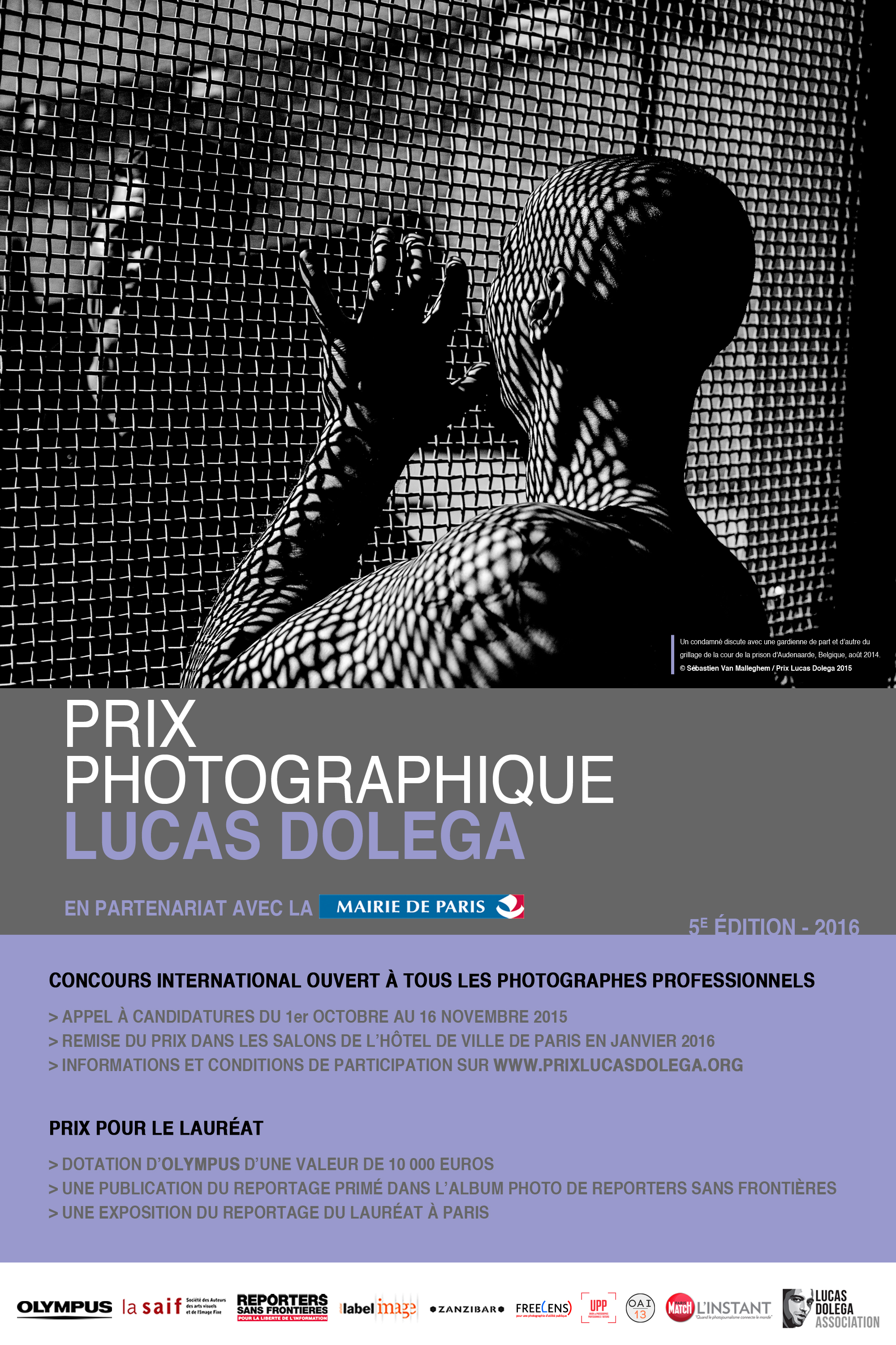 5ème edition Prix Photographique Lucas Dolega